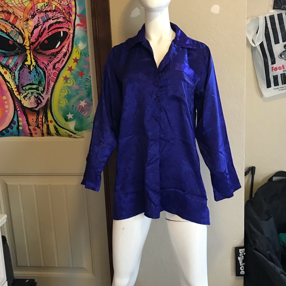 Stefanie Silk Night Shirt